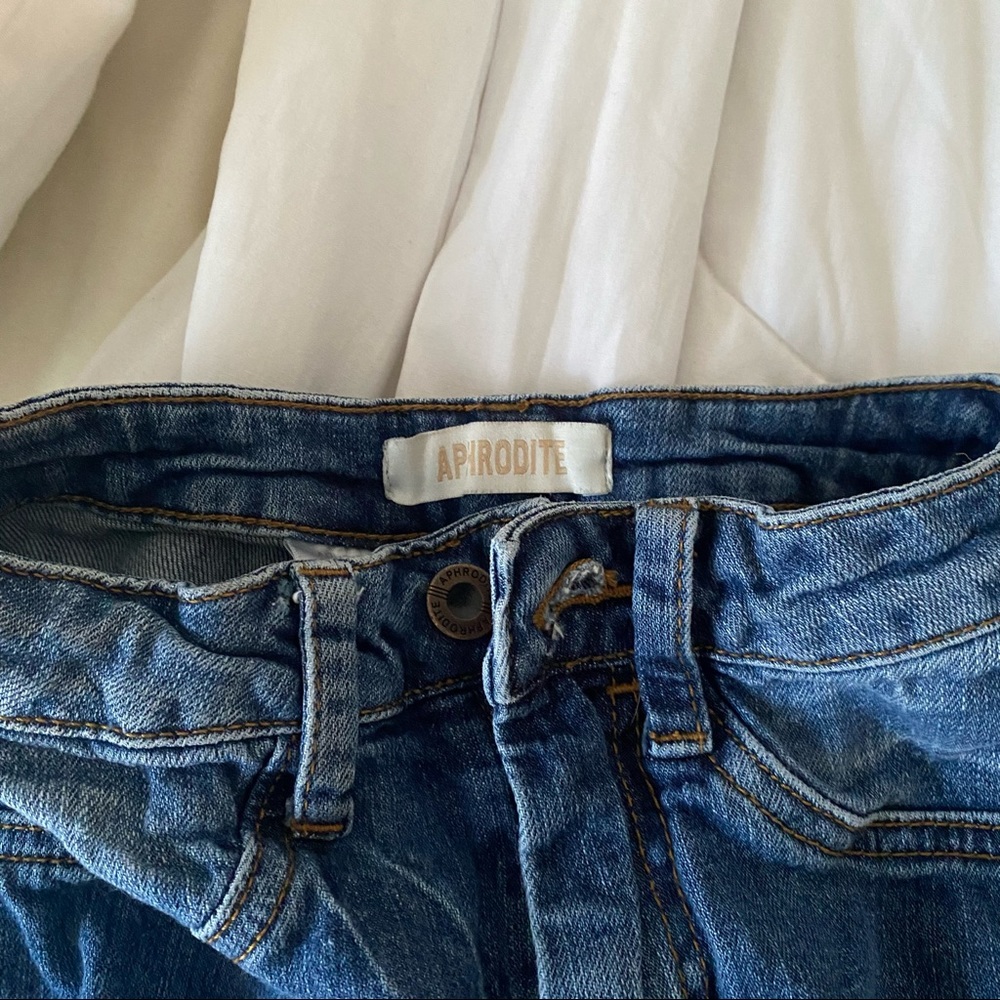 Heavily Distressed Skinny Jeans